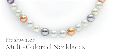 Multi-Color Freshwater Cultured Pearl Necklace