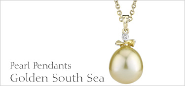Gold Pearl Pendants