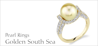 Gold Pearl Rings