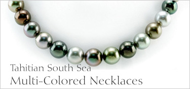 Multi-Colored Tahitian Necklaces