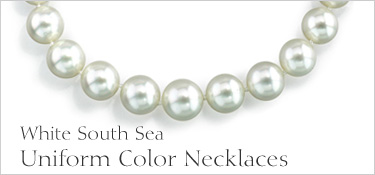 Single Color White Australian Pearl Necklace