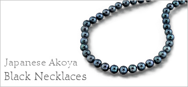 Black Akoya Pearl Necklace