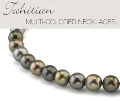 Multi-Colored Tahitian Necklaces