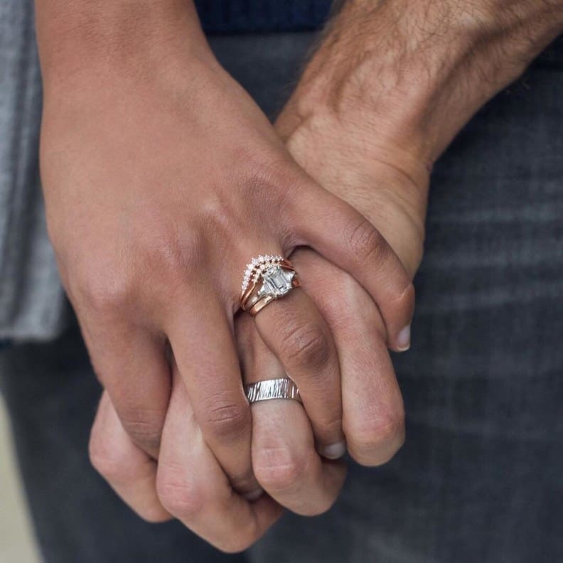 Beukende Aangepaste buis Engagement Ring vs. Wedding Ring - The Pearl Source
