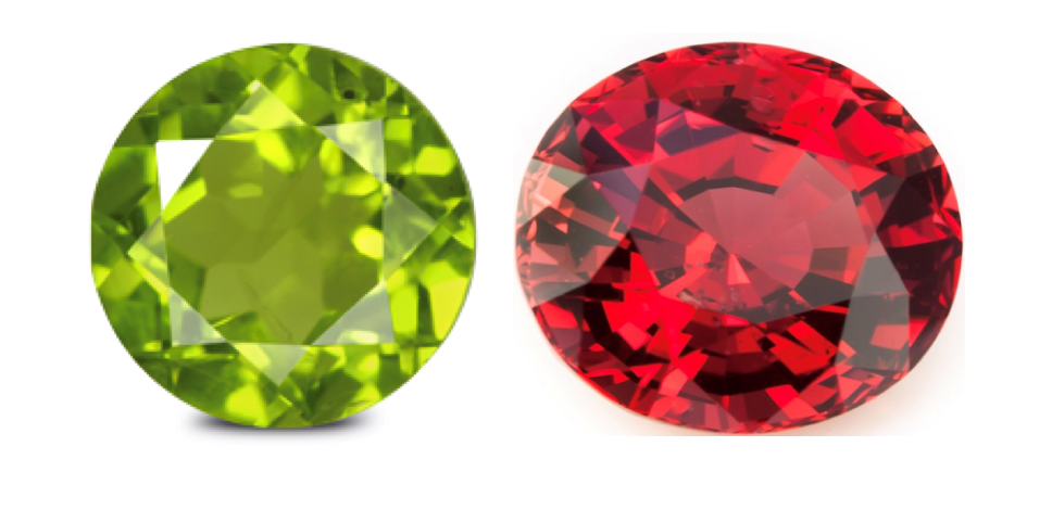 8. August Birthstones – Peridot and Spinel