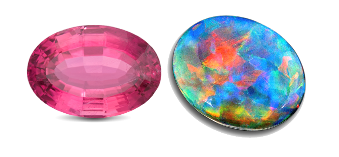 October Birthstones – Tourmaline and Opal