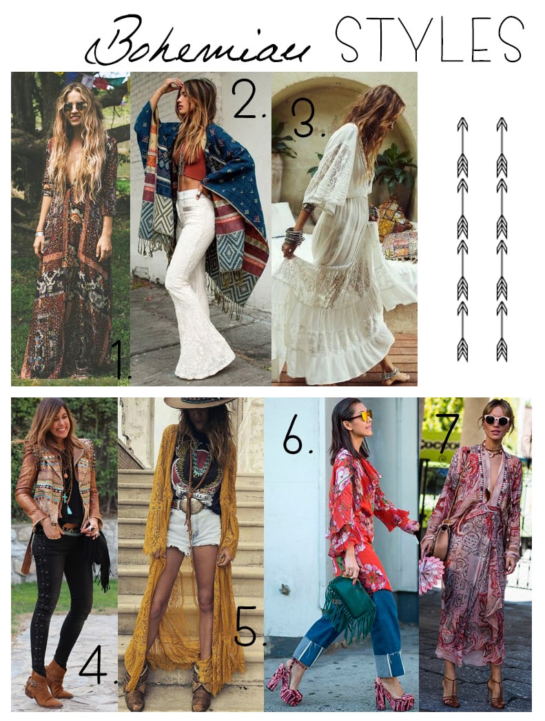 Types of Bohemian Style