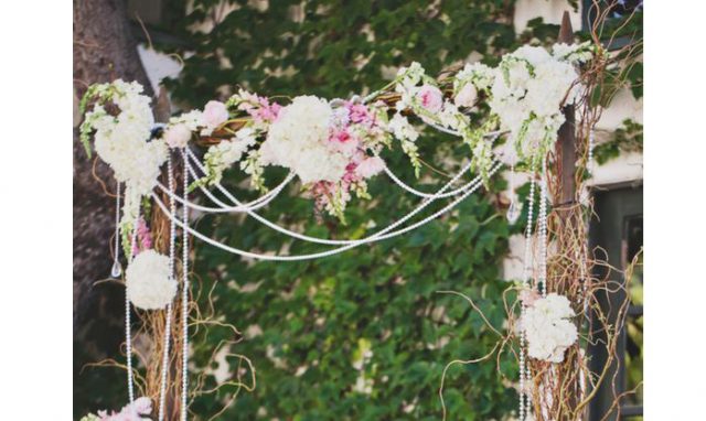Wedding Arch with Pearls