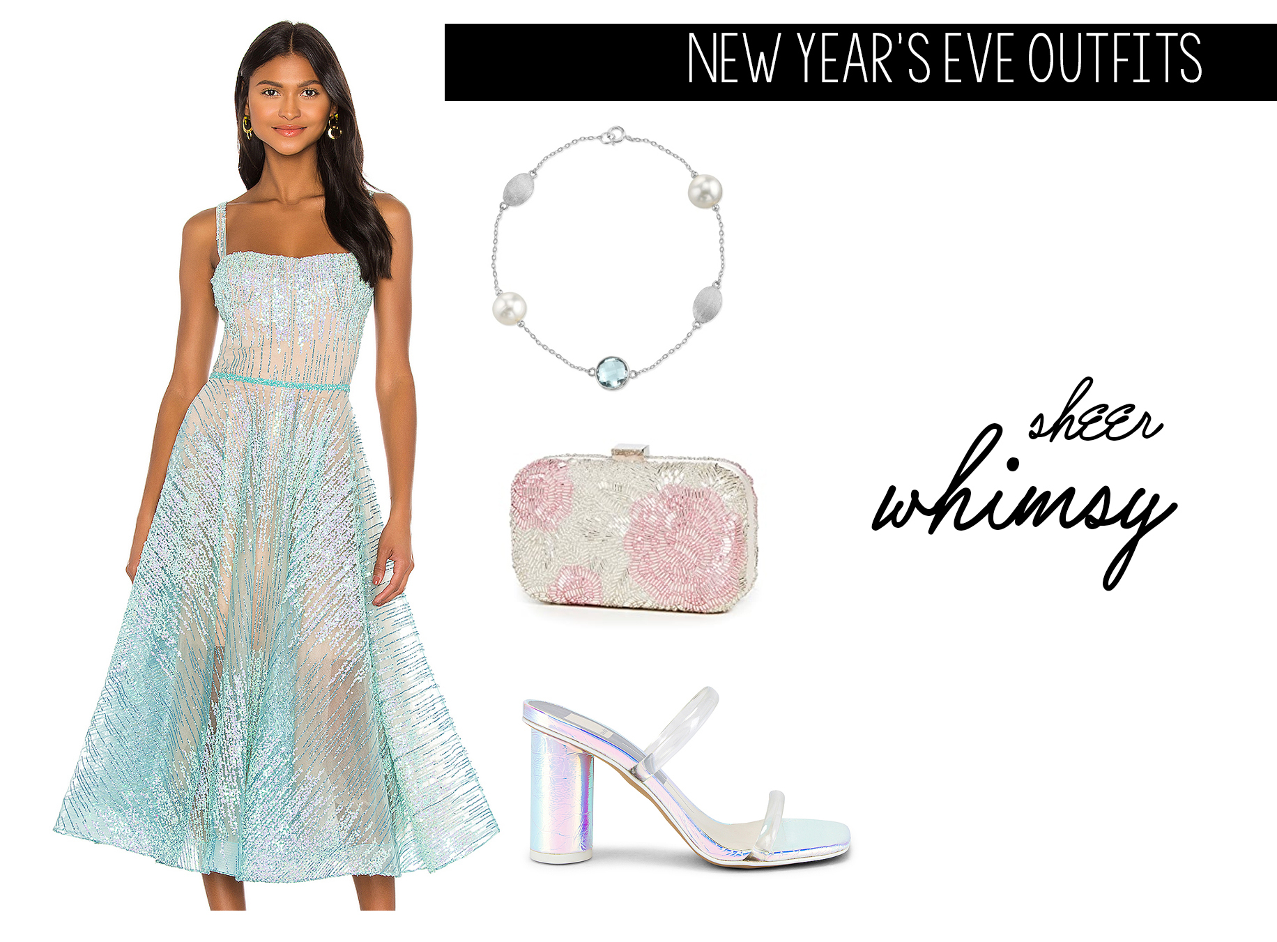 Feel the Magic in Sheer Whimsy Outfit