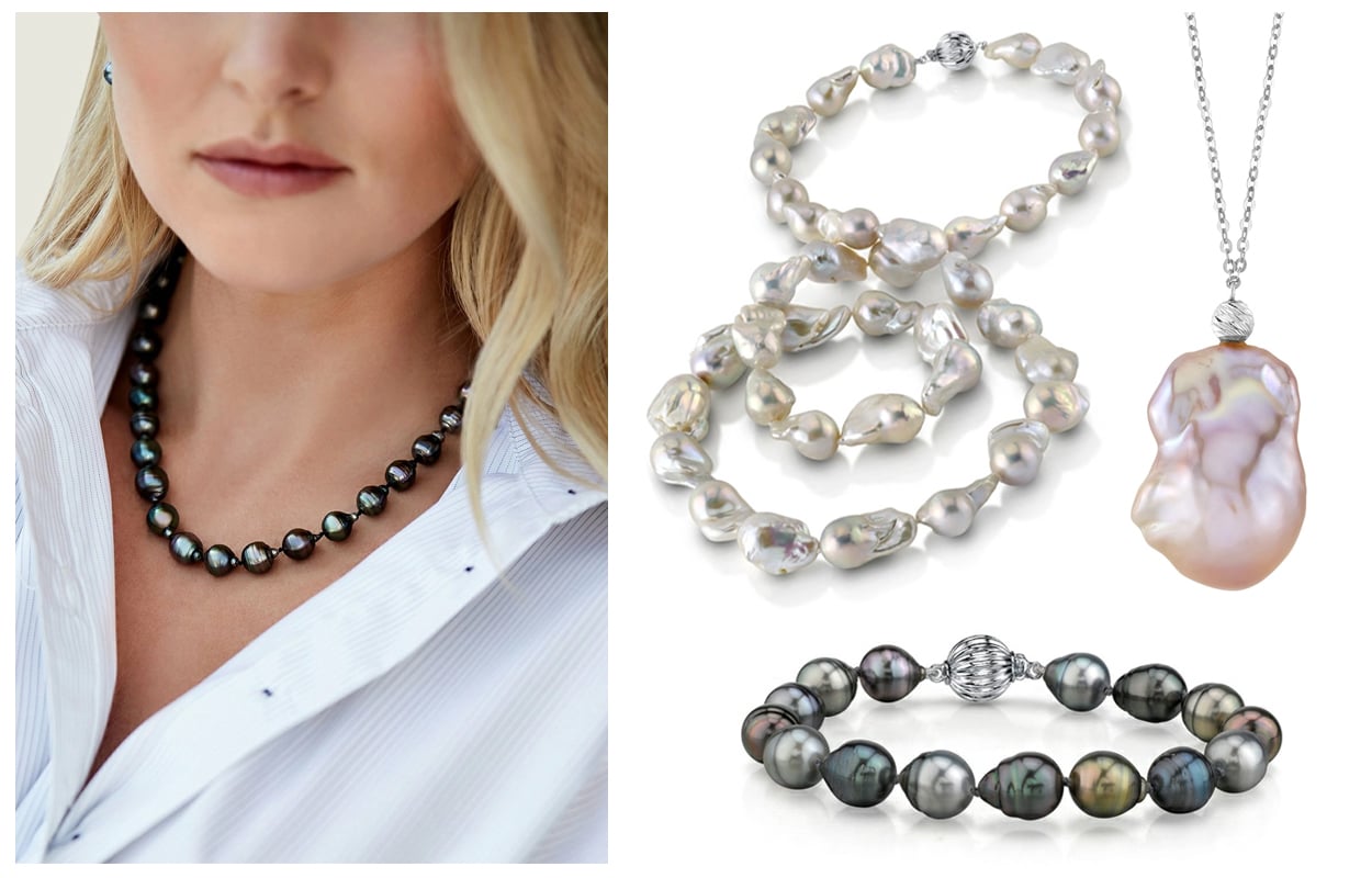 Fresh Water Baroque Pearl Necklace — Beifeld Jewelers