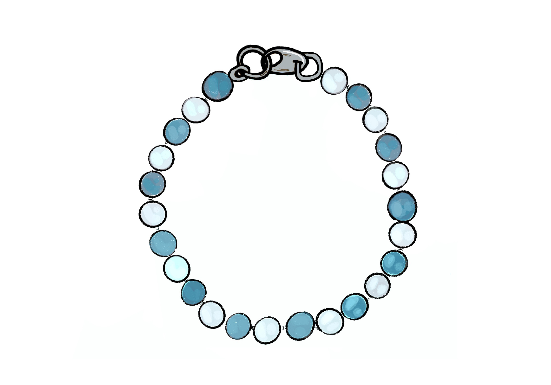 Men Circle Bracelet  Name Strings  Personalized Jewelery