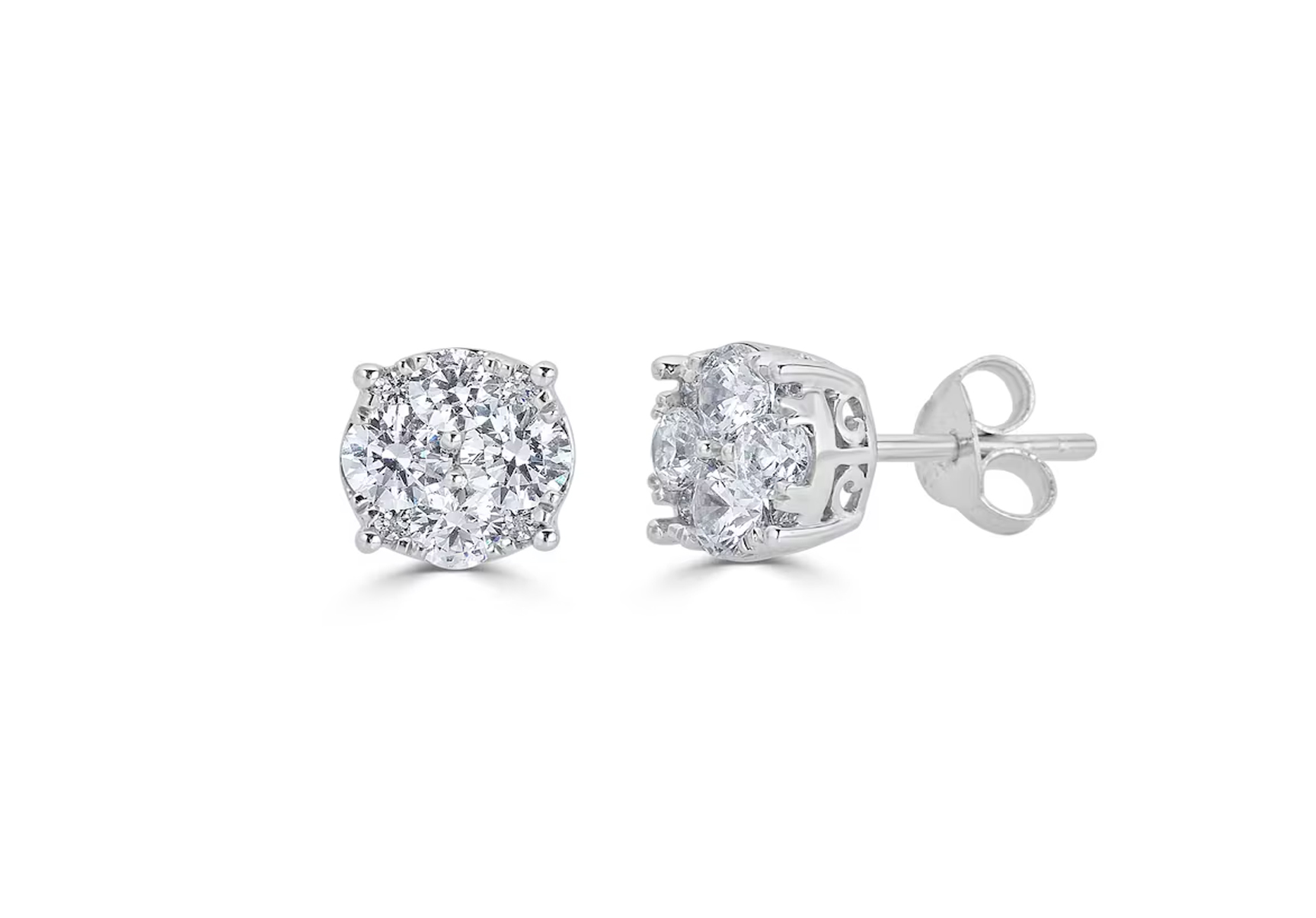 Bridesmaid Diamond Earrings