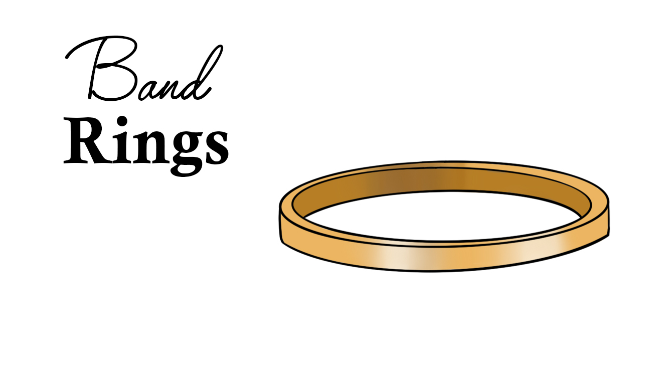 Buy Diamond Band Rings | Latest Engagement, Weeding & Daily Wear Band  Designs – Kisna