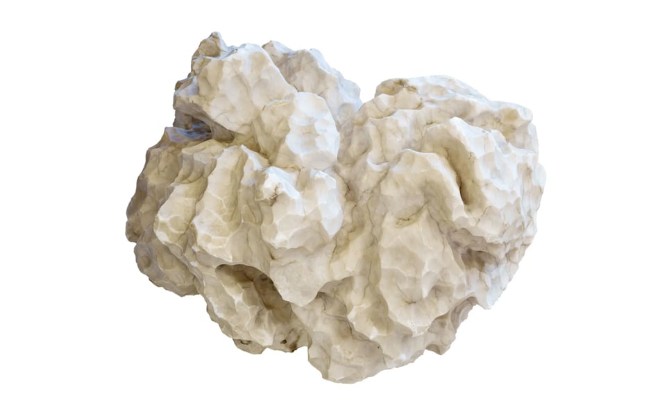 Alabaster white rock