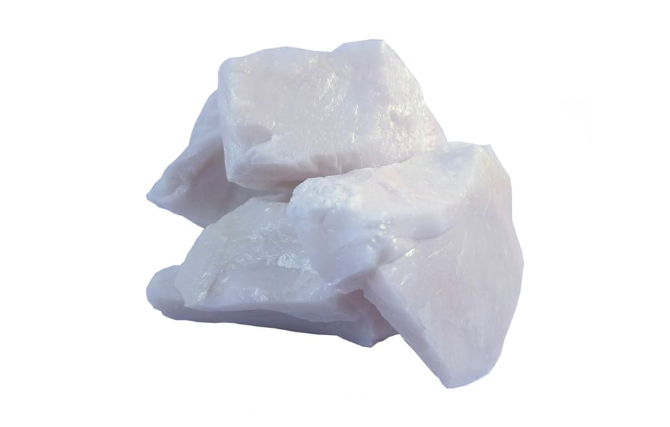 Onyx white stone crystal