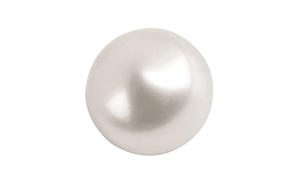 Pearl white gemstone