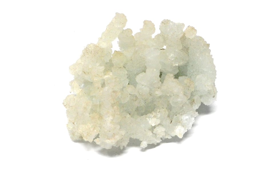 Prehnite crystal white