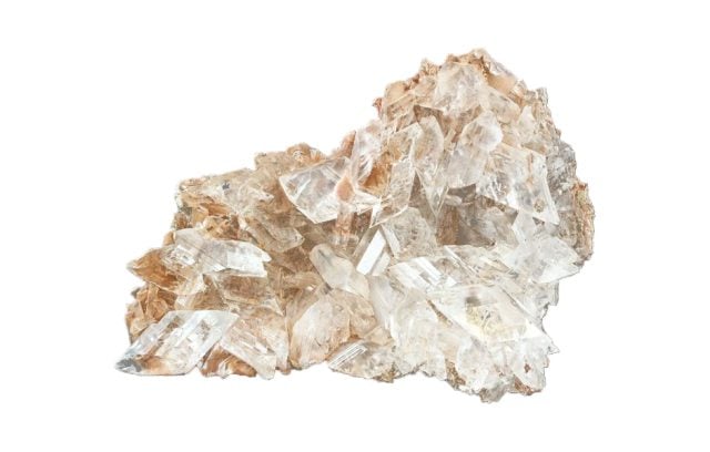Selenite white stone crystal