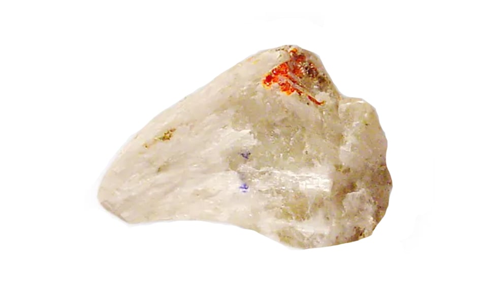 Ulexite crystal rock