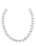 10.5-11.5mm White Freshwater Pearl Necklace - AAA Quality