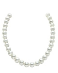 10.5-11.5mm White Freshwater Pearl Necklace - AAA Quality