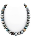 11-12mm Tahitian South Sea Multicolor Pearl Necklace