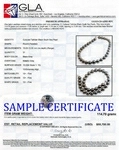 13-15mm Tahitian South Sea Pearl Necklace - AAA Quality - Secondary Image