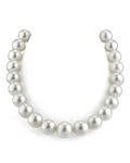 14-16.2mm White South Sea Pearl Necklace - AAAA Quality
