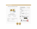 14mm Golden South Sea Loose Pair - PSL Certified