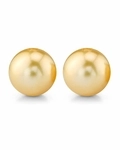 14mm Golden South Sea Loose Pair - PSL Certified