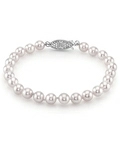 6.0-6.5mm Akoya White Pearl Bracelet