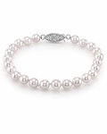 6.0-6.5mm Akoya White Pearl Bracelet