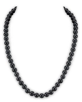 6.5-7.0mm Black Freshwater Pearl Necklace - AAA Quality