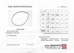 6.5-7.0mm Hanadama Akoya White Pearl Necklace - Third Image