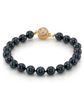 7.0-7.5mm Akoya Black Pearl Bracelet - Third Image