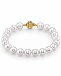 7.5-8.0mm Akoya White Pearl Bracelet - AAA Quality - Third Image