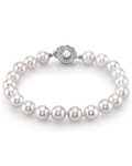7.0-7.5mm Akoya White Pearl Bracelet - AAA Quality