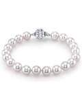 7.0-7.5mm Akoya White Pearl Bracelet - AAA Quality