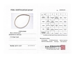 7.5-8.0mm Hanadama Akoya White Pearl Necklace - Secondary Image