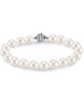 6.5-7.0mm White Freshwater Pearl Bracelet - AAA Quality