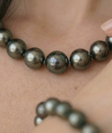 8-10mm Tahitian South Sea Pearl Set - Secondary Image