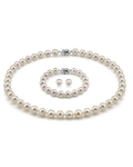 10-10.5mm Japanese Akoya White Pearl Set