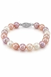 8.5-9.5mm Multicolor Freshwater Pearl Bracelet - AAA Quality