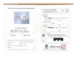 9.0-9.5mm Certified Hanadama Akoya Round Pearl Stud Earrings - Third Image