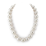 Details about / AAAAA round 18/"9-10mm NATURAL real south sea white pearl necklace 14K GOLD