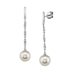 Japanese Akoya Pearl & Diamond Estelle Earrings