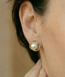 Akoya Pearl Lexi Earrings - Secondary Image