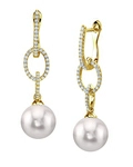 Akoya Pearl & Diamond Lucy Earrings