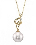 Akoya Pearl & Diamond Aria Pendant