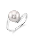 14K Gold Akoya Pearl Felice Ring